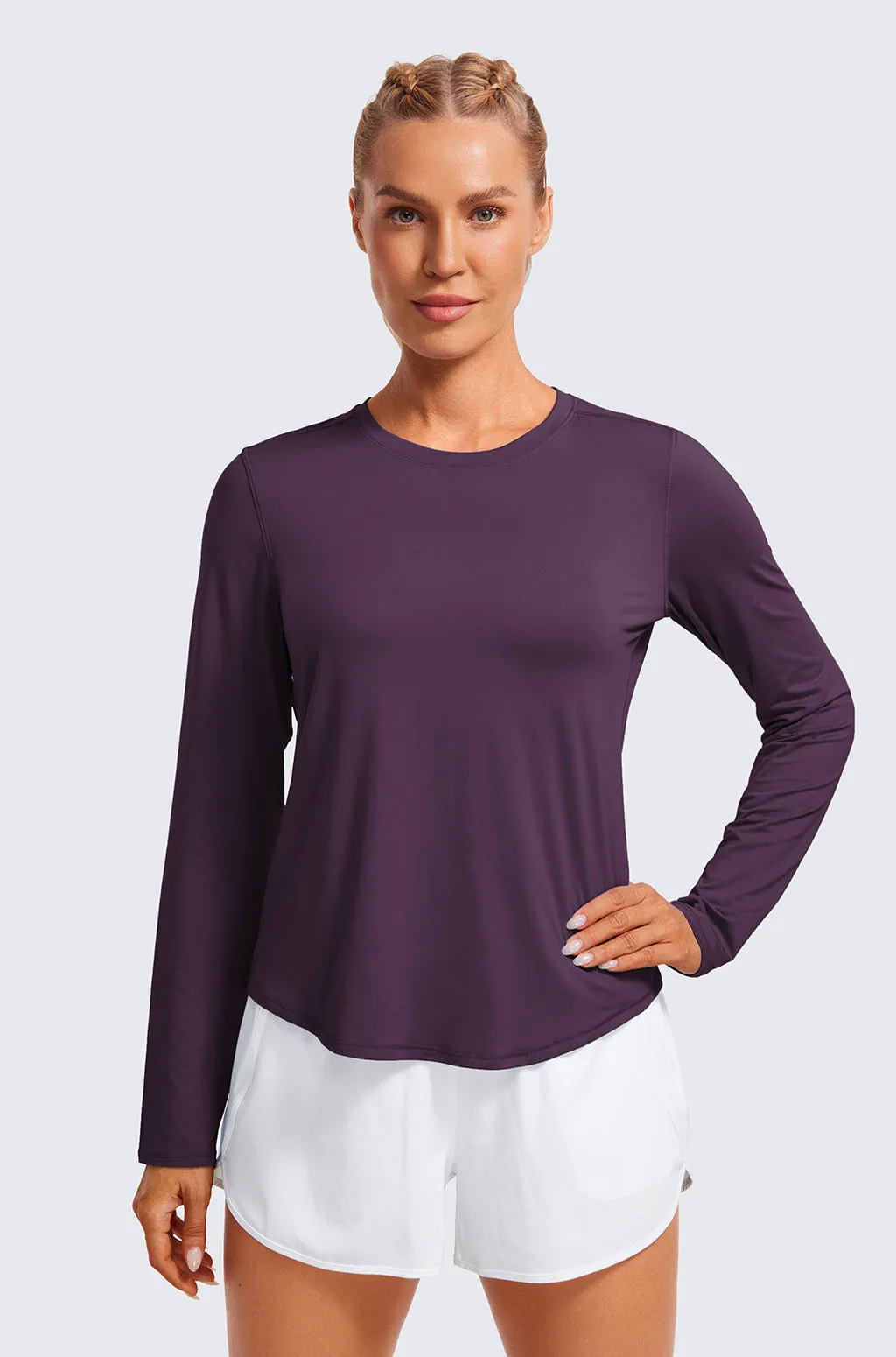 UPF 50  Lightweight High Neck Shirts