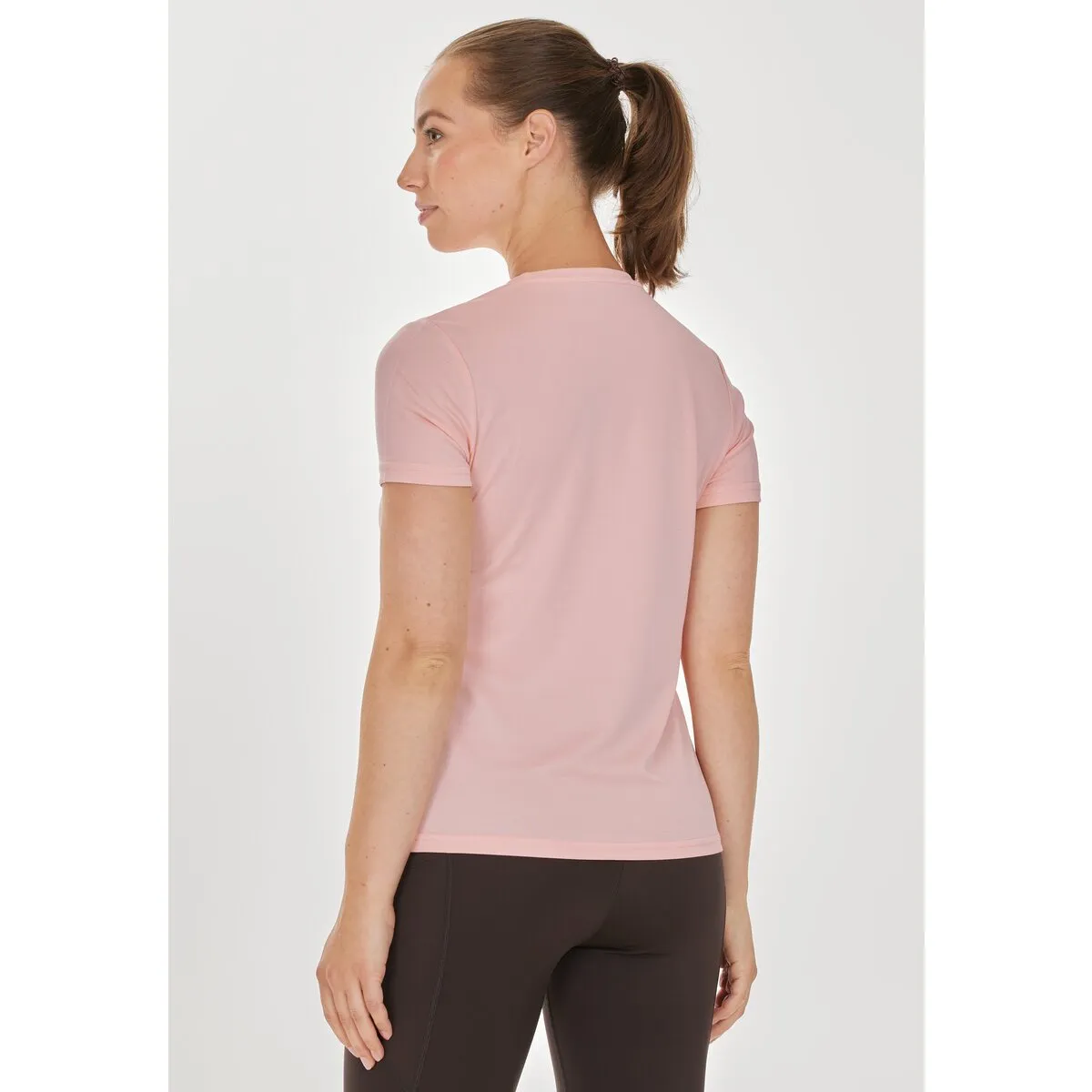 Vista W Performance S/S Tee - Dusty Peach