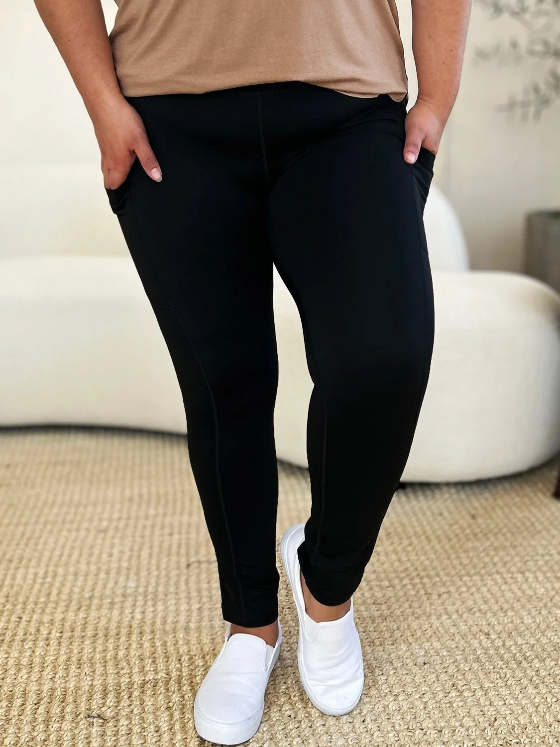 Wide Waistband Yoga Pants