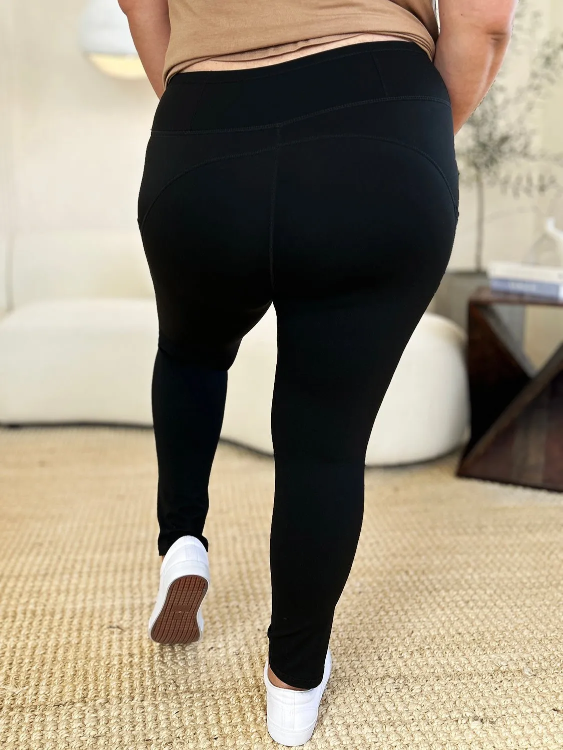 Wide Waistband Yoga Pants