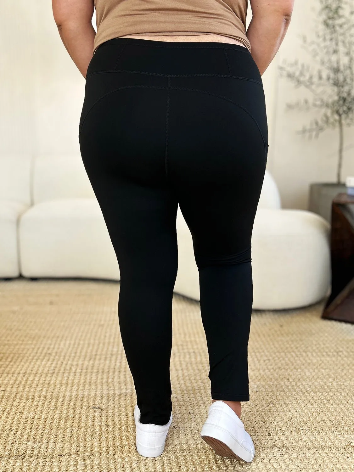 Wide Waistband Yoga Pants
