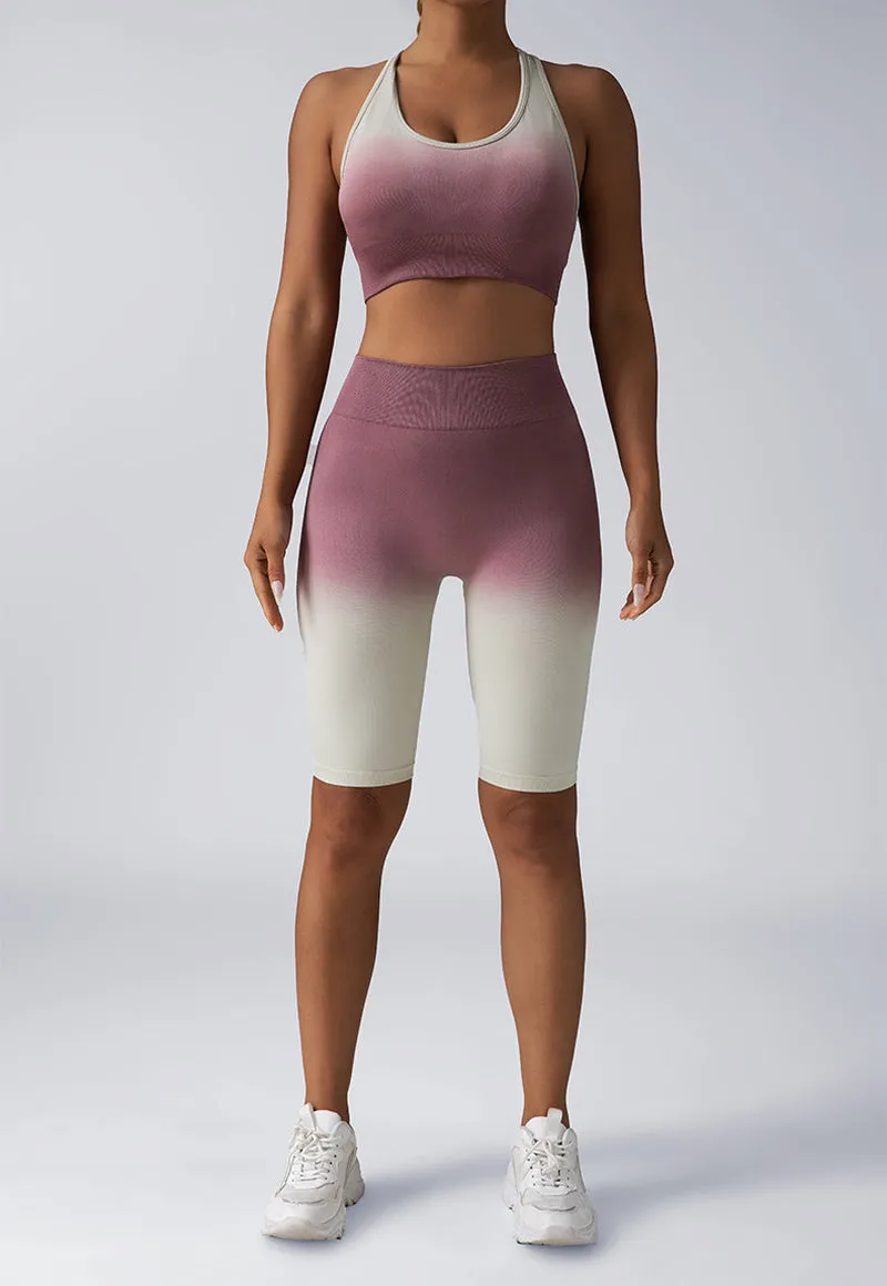 Workout Sets for Women 2 Piece Seamless Crop Tank High Waist Shorts Yoga Outfits,Workout Outfits for Women 2 Piece Seamless Sport Bra High Waist Yoga Leggings Sets