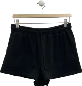 ZARA Black Sweat Shorts UK L