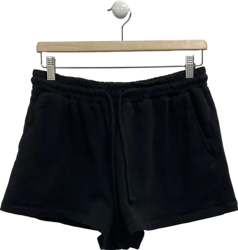 ZARA Black Sweat Shorts UK L